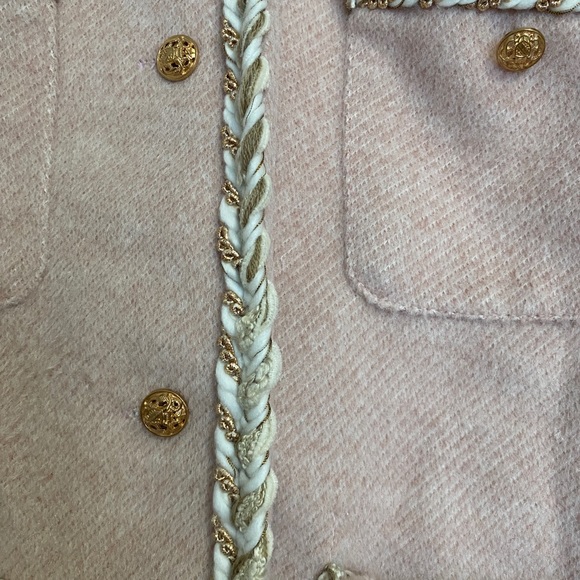 Mimi brand tweed wool designer cropped blazer new with tags - Picture 8 of 8